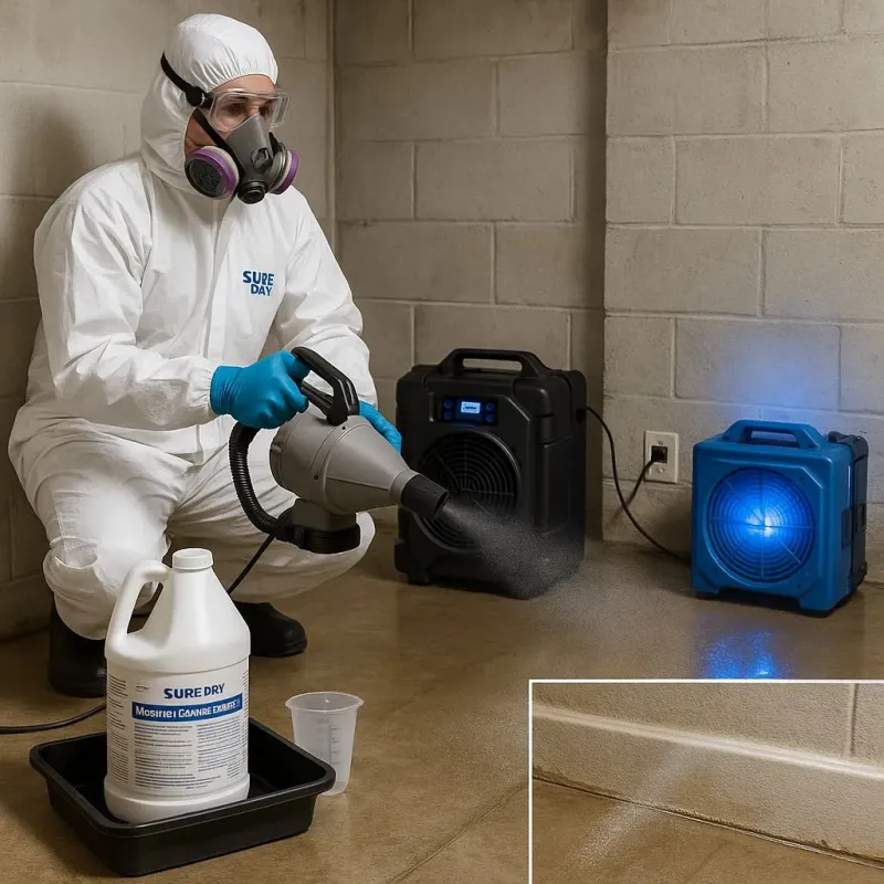 Sanitization and Odor Removal process in Pelham Manor, NY